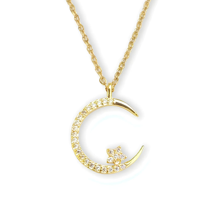 Yalessa - Colier Elegant cu Motiv Lunar