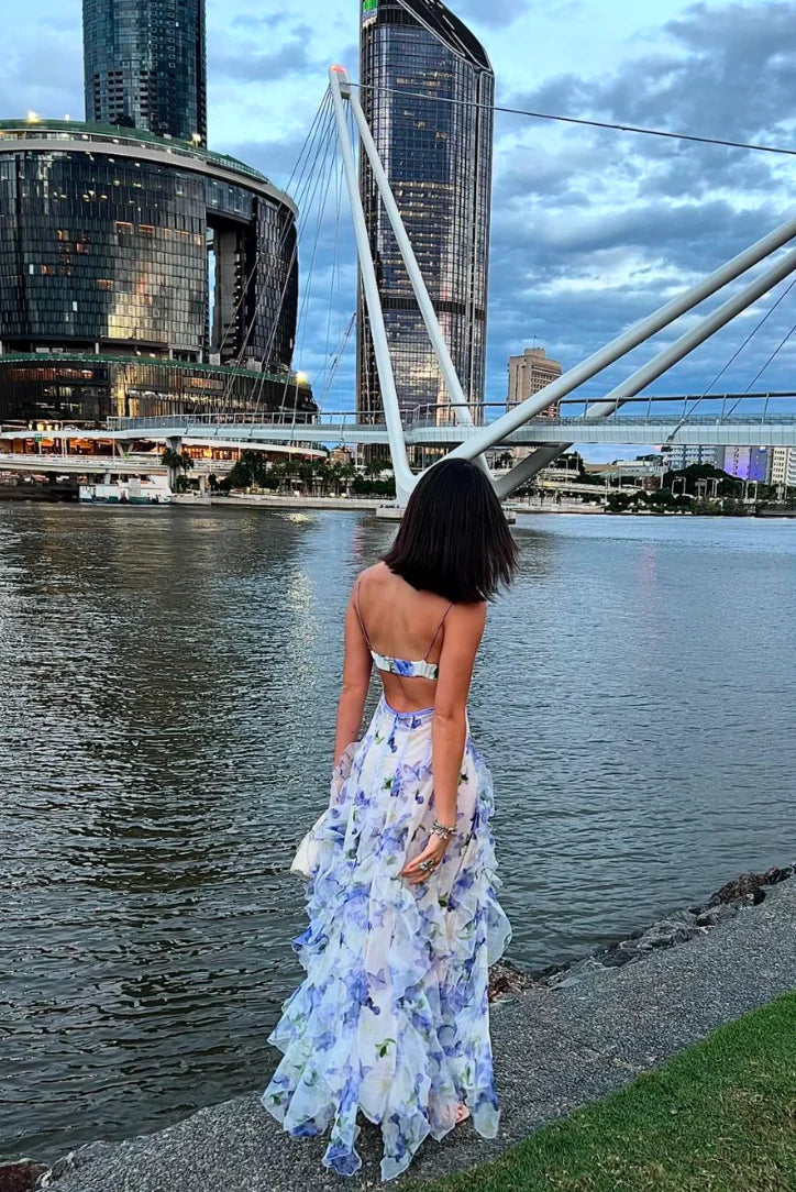 Mikayla - Rochie Elegantă Cu Volane