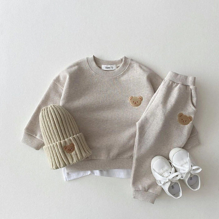 Naiara - Set Elegant De Haine Cu Imprimeu Ursuleț