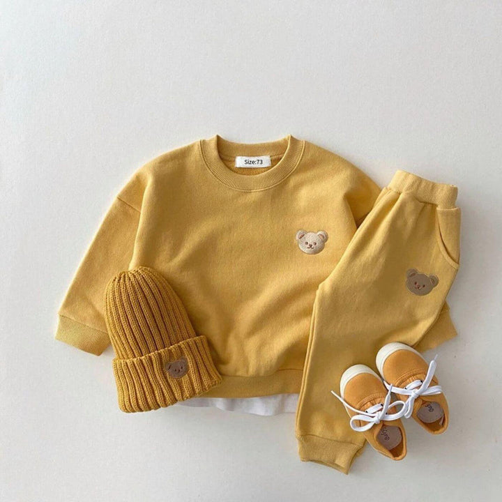 Naiara - Set Elegant De Haine Cu Imprimeu Ursuleț
