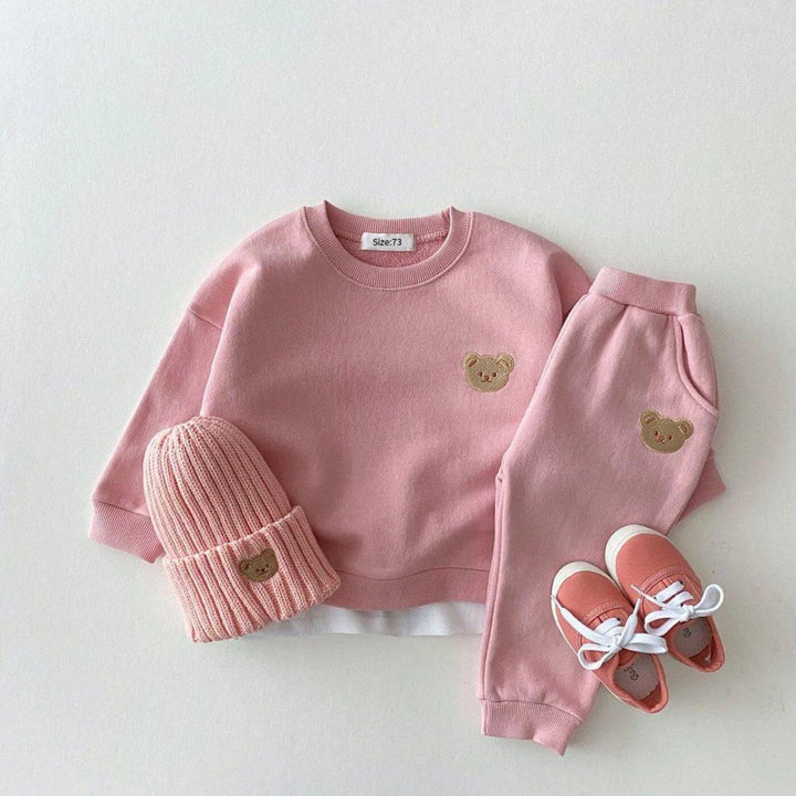 Naiara - Set Elegant De Haine Cu Imprimeu Ursuleț