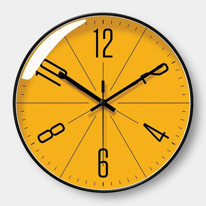 HourNest - Ceas De Perete Oslo Portocaliu
