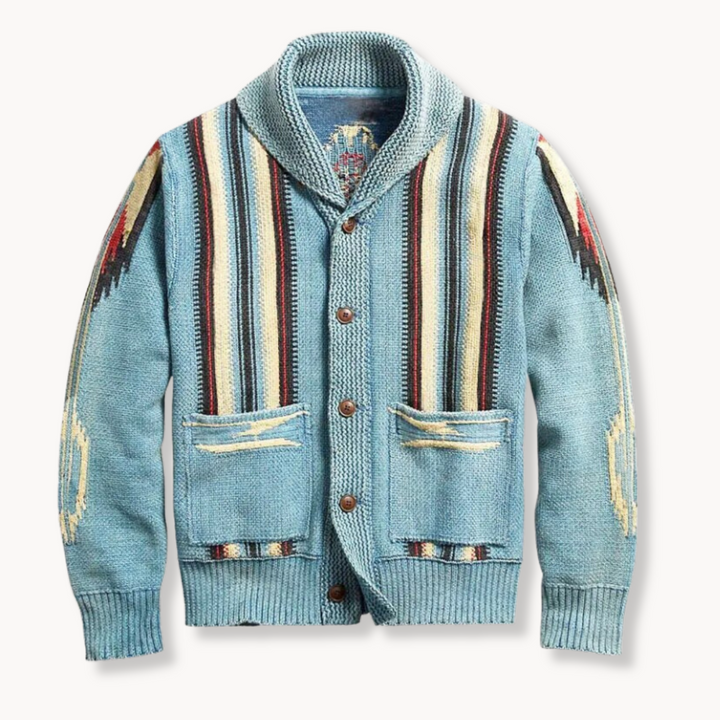 Jonnie - Cardigan Cu Șal Tricotat, Confortabil