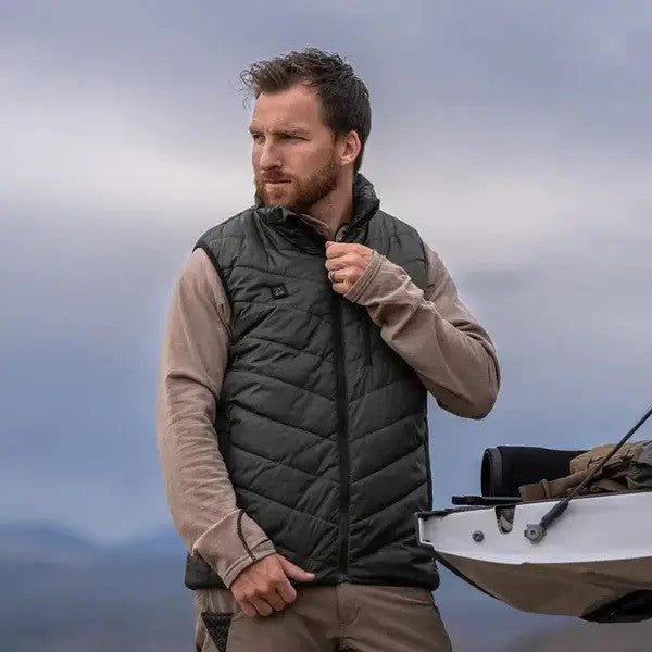 HeatGuard - Vestă încălzită Impermeabilă Fără Mâneci