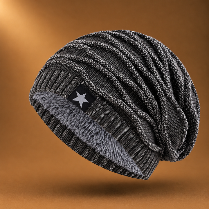 Hollis – Căciulă Din Tricot Cu Căptușeală Din Fleece