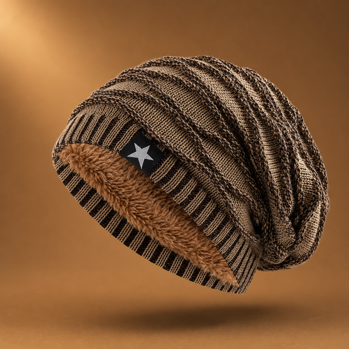 Hollis – Căciulă Din Tricot Cu Căptușeală Din Fleece