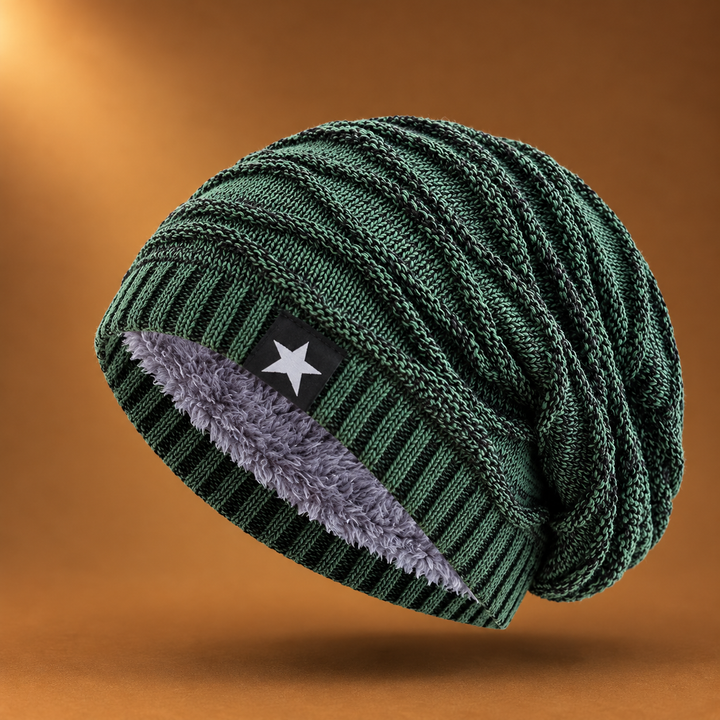 Hollis – Căciulă Din Tricot Cu Căptușeală Din Fleece