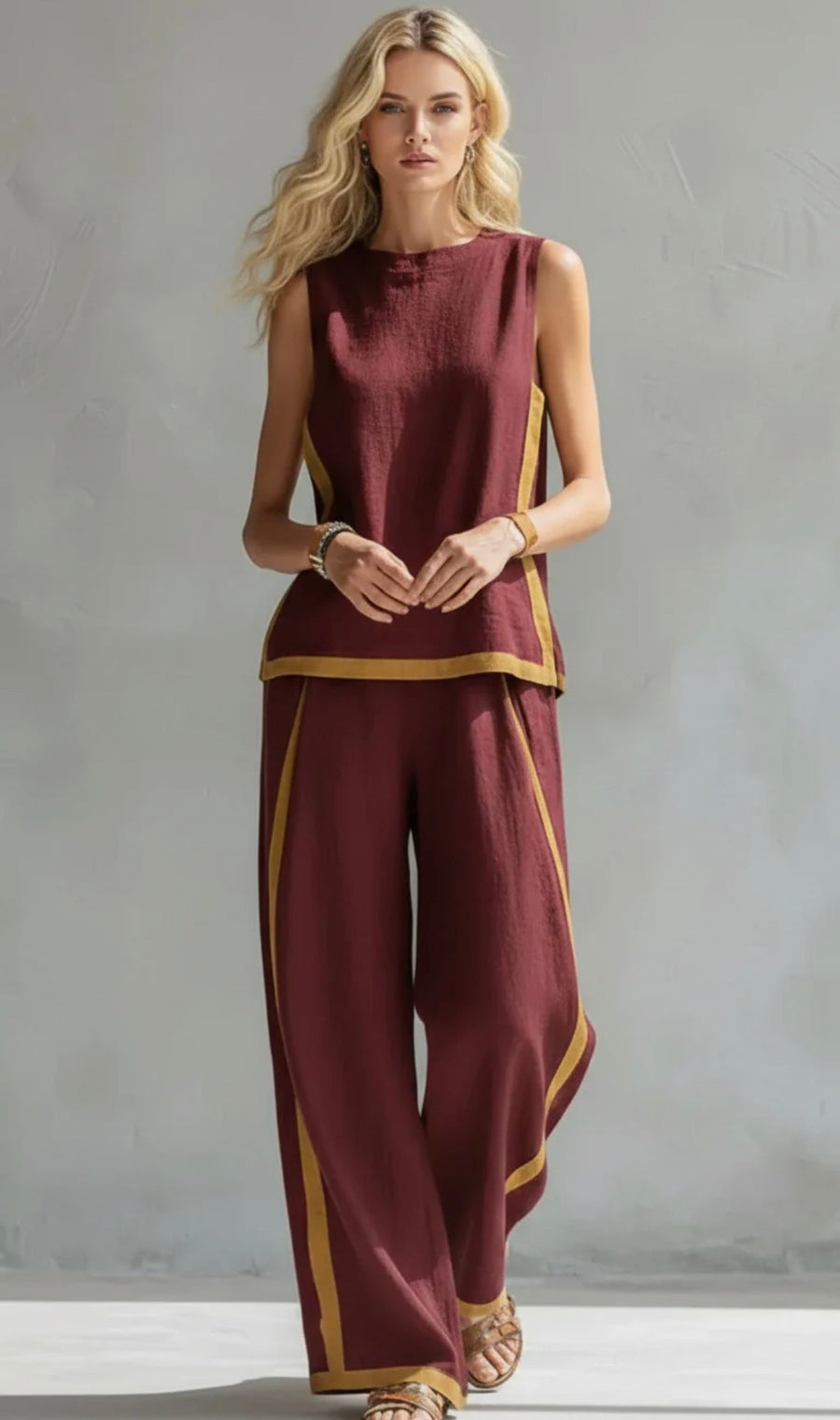 Sachindri - Costum Elegant Din Două Piese