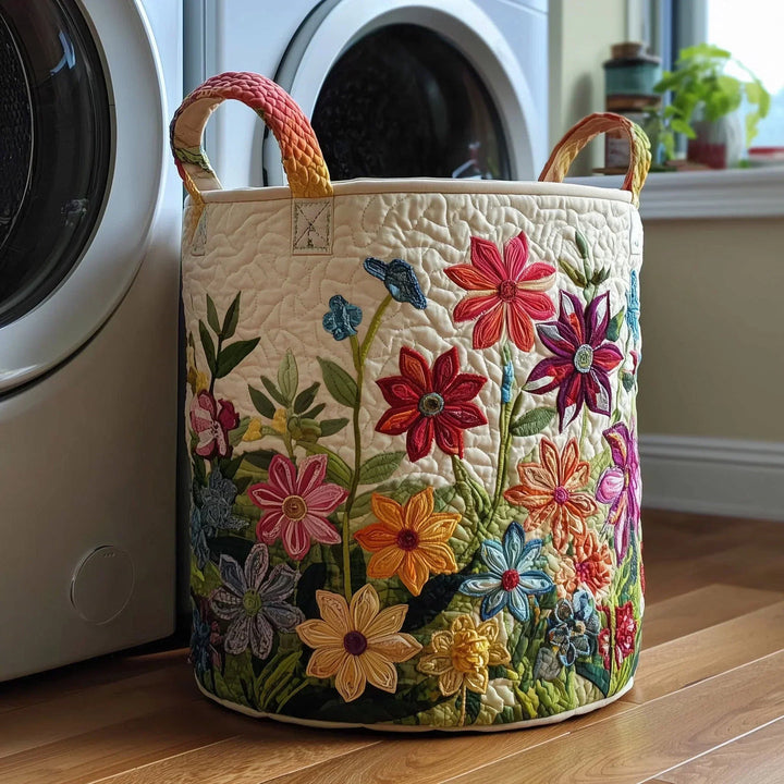 Crestelle - Coș Decorativ De Depozitare Matlasat Manual