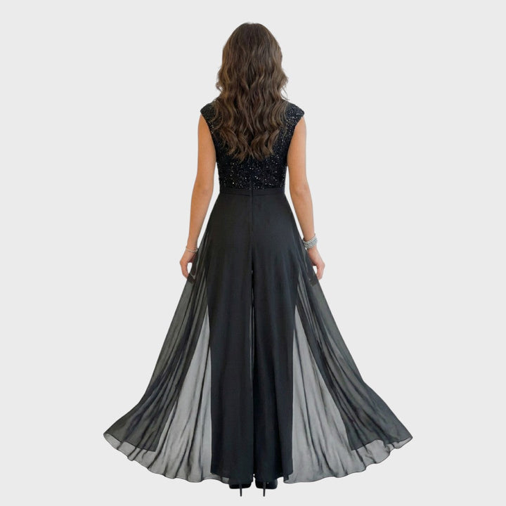 Tomosina - Salopetă Elegantă Fără Mâneci