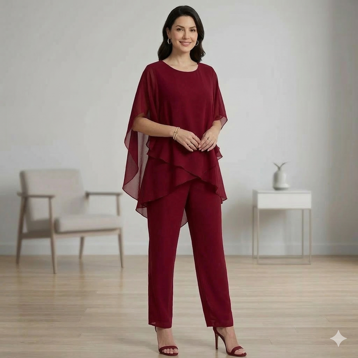 Panam - Set cu Pantaloni Largi