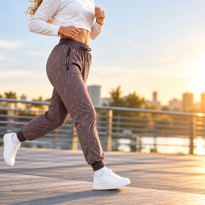 Kervina – Pantaloni Sport Cu Croială Lejeră Și Căptușeală Din Sherpa