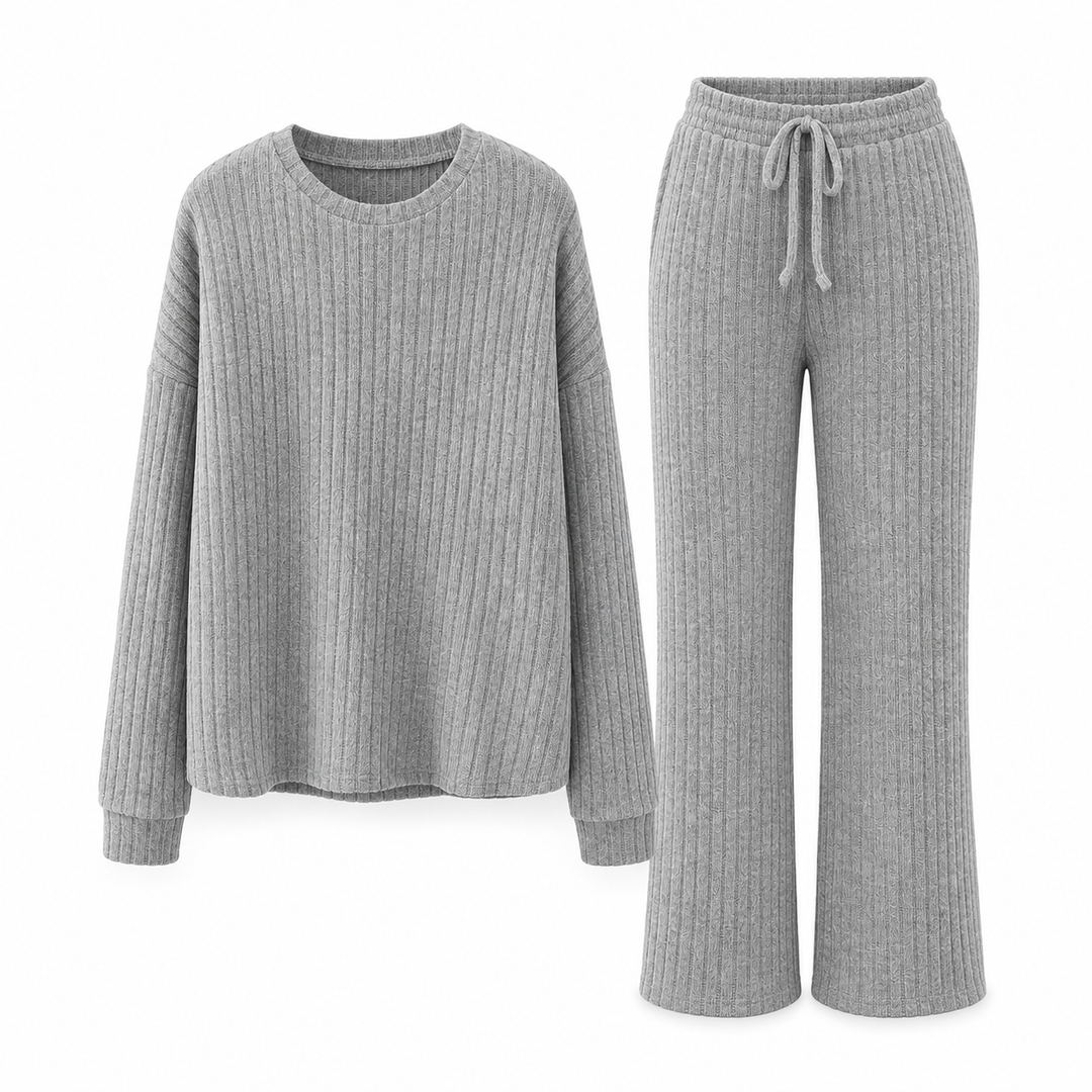 Lesana – Set Sportiv Din Două Piese, Cu Dungi