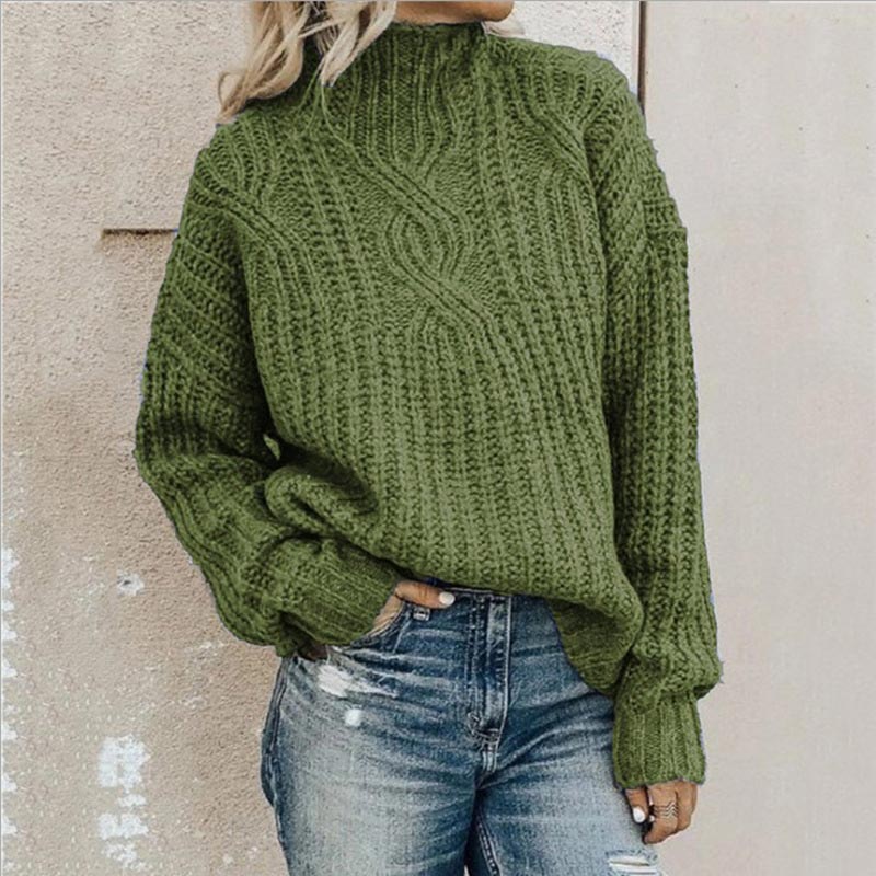 Chaipanya - Pulover Elegant și Confortabil Tricotat Cu Cabluri