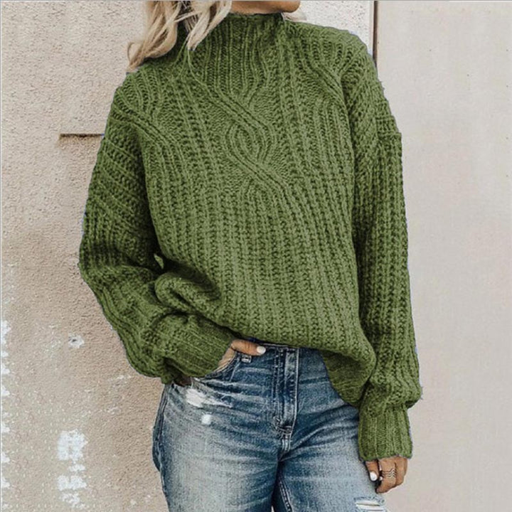 Chaipanya - Pulover Elegant și Confortabil Tricotat Cu Cabluri