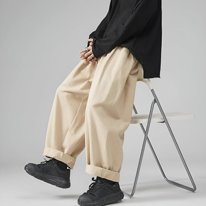 Paolino - Pantaloni Eleganți Cu Croială Lejeră
