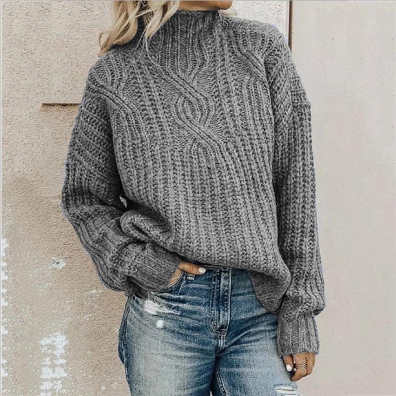 Chaipanya - Pulover Elegant și Confortabil Tricotat Cu Cabluri