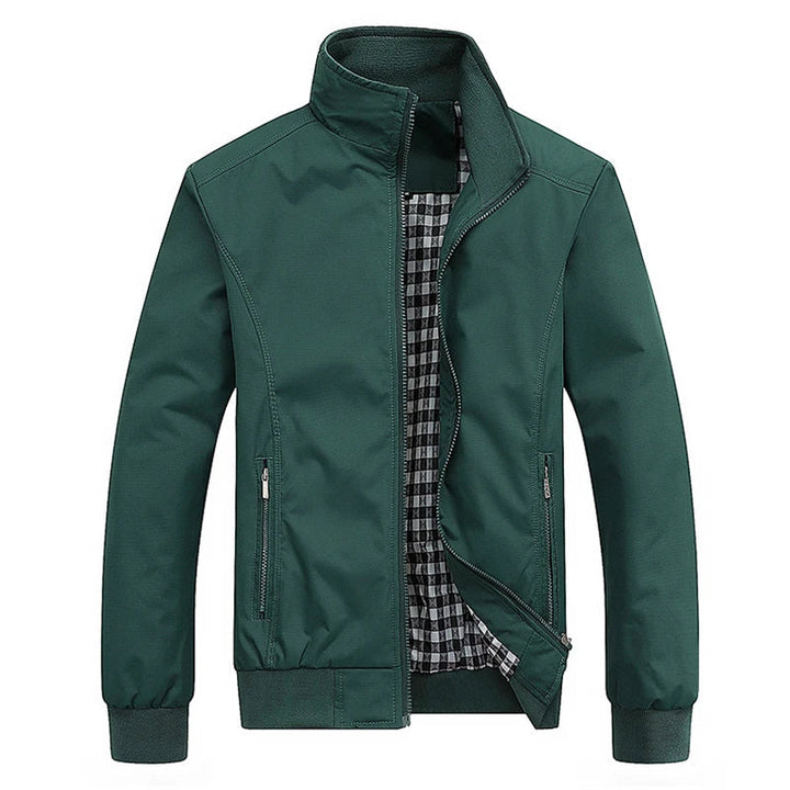 Malaj - Jachetă Bomber Elegantă în Stil Harrington