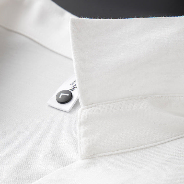 Jeorge - Tricou Polo Din Bumbac Si Mătase, Cu Eleganță