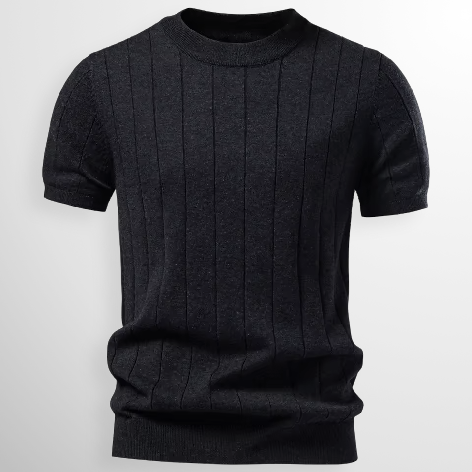 Driessen - Tricou Din Tricot cu Nervuri