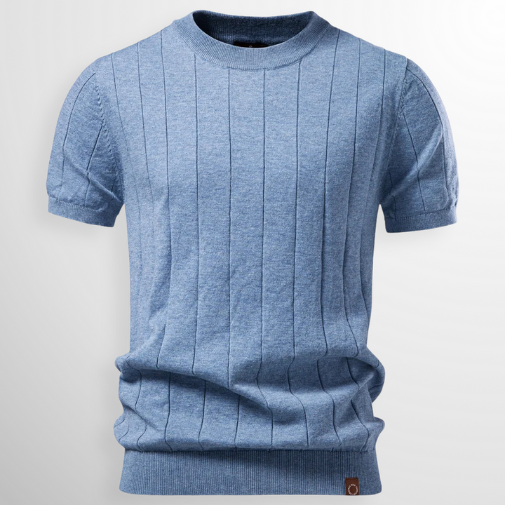 Driessen - Tricou Din Tricot cu Nervuri