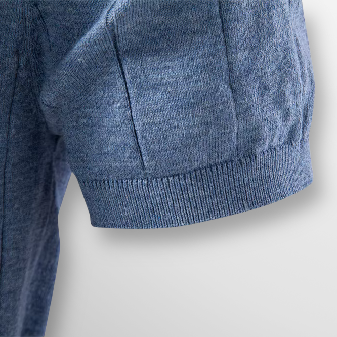 Driessen - Tricou Din Tricot cu Nervuri