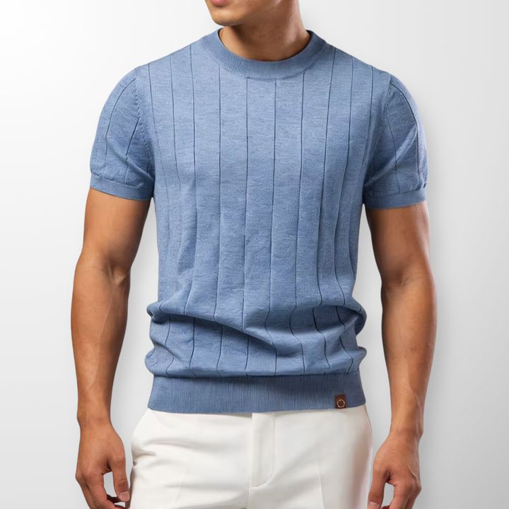 Driessen - Tricou Din Tricot cu Nervuri