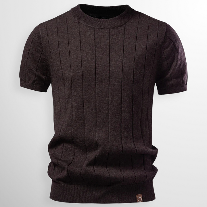 Driessen - Tricou Din Tricot cu Nervuri