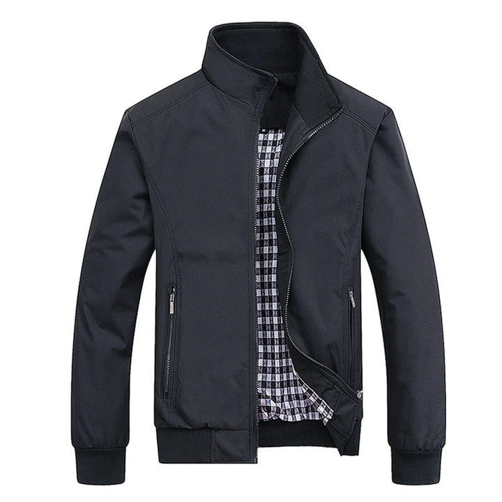 Malaj - Jachetă Bomber Elegantă în Stil Harrington