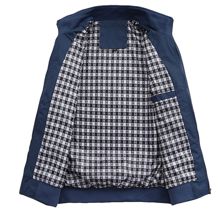 Malaj - Jachetă Bomber Elegantă în Stil Harrington