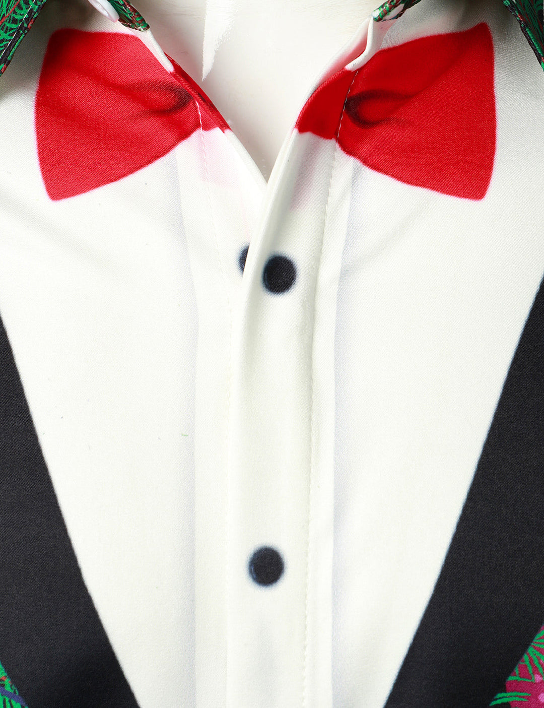 Gason - Cămașă cu mâneci lungi Pentru Bărbați, cu Imprimeu Camuflaj brad de Crăciun, Croială Normală, Tinută Tematică