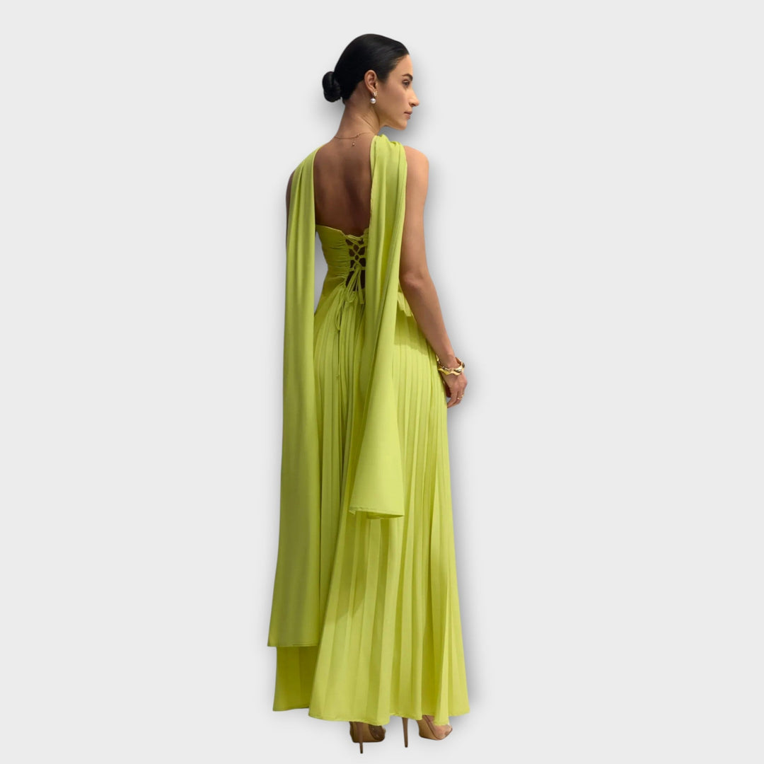 Hildaa - Rochie Lungă Elegantă Fără Bretele