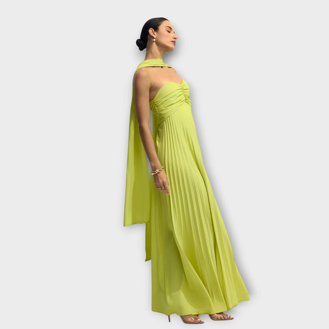 Hildaa - Rochie Lungă Elegantă Fără Bretele