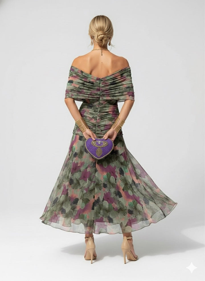 Manich - Rochie Midi Fluidă
