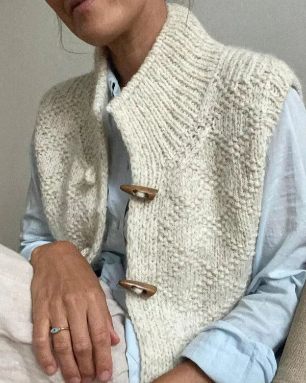 Eliane - Cardigan Elegant fără Mâneci