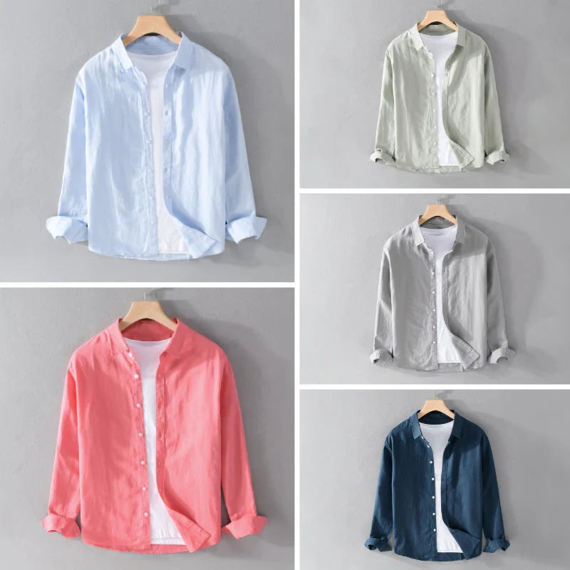 Emerson - Cămașă Casual Cu Mâneci Lungi Si Nasturi