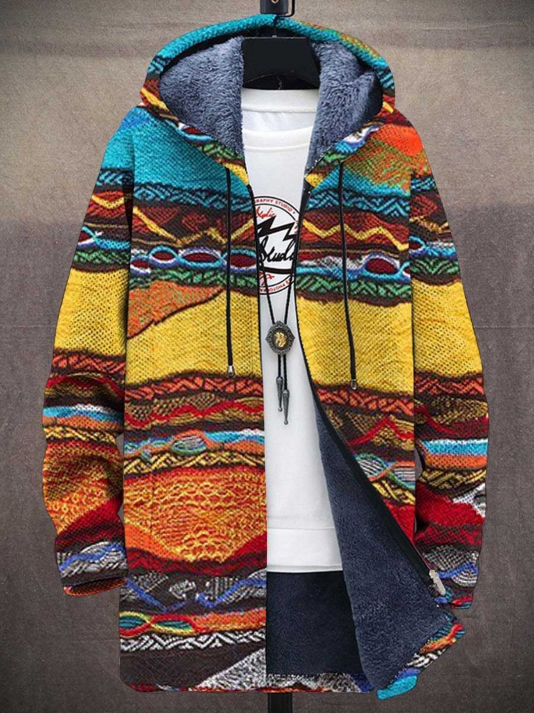 Jindalee - Cardigan de lux Inspirat din artă