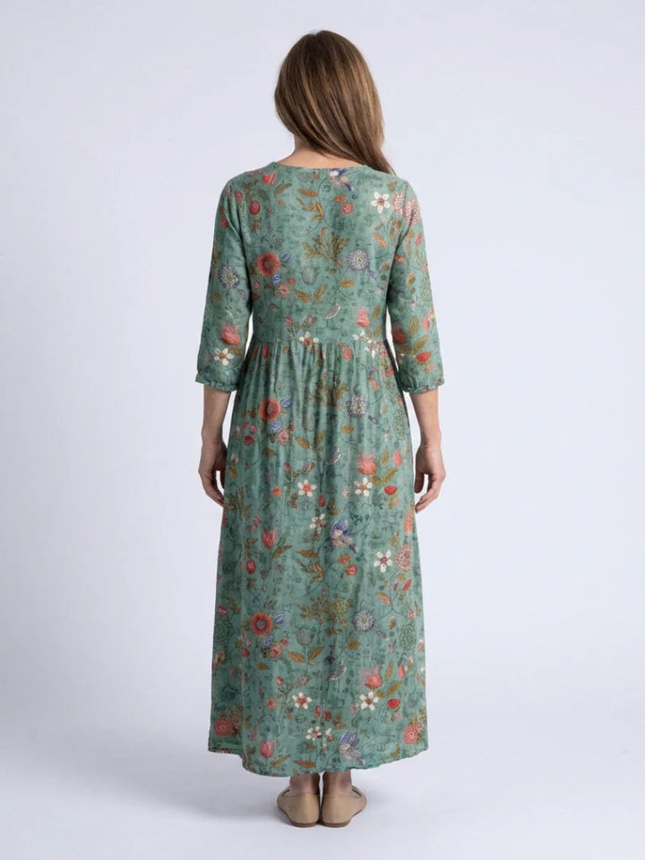 Meriana - Rochie Maxi Cu Imprimeu Floral Premium