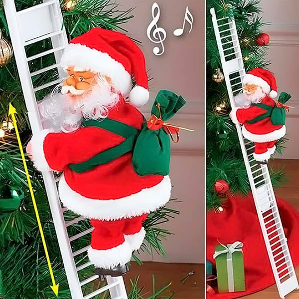 ClimbingLadder - Moș Crăciun Urcă pe Scară