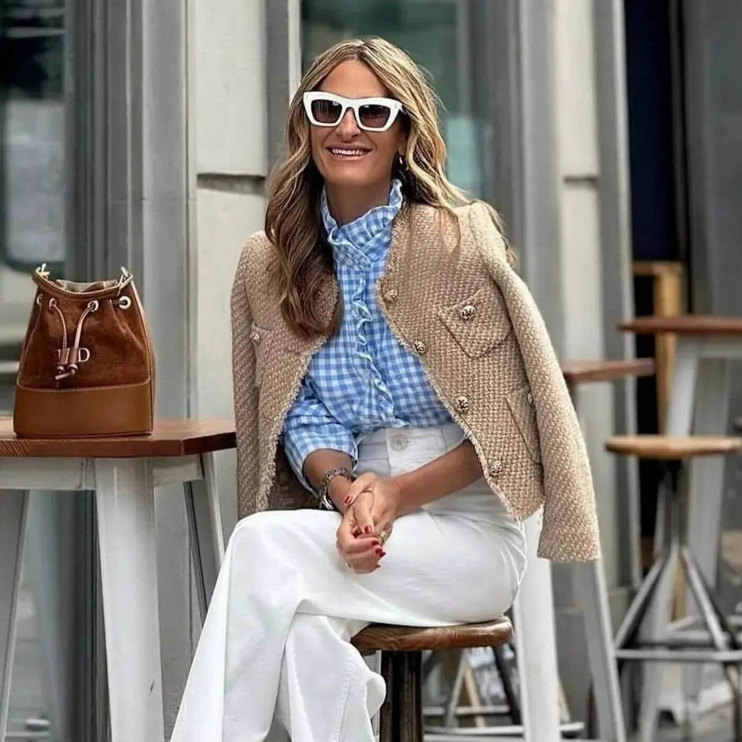 Graciana - Jacheta Elegantă din Tweed