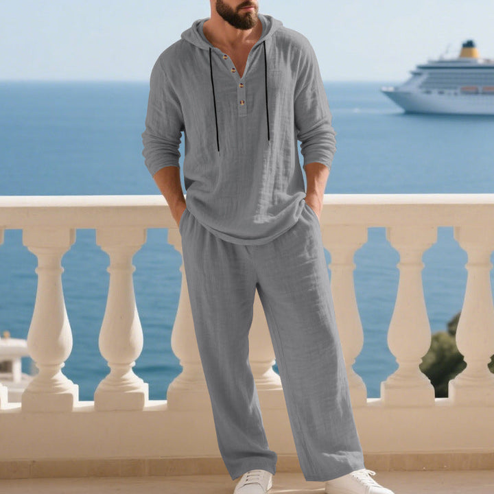 Maoray - Set Casual cu Hanorac și Pantaloni