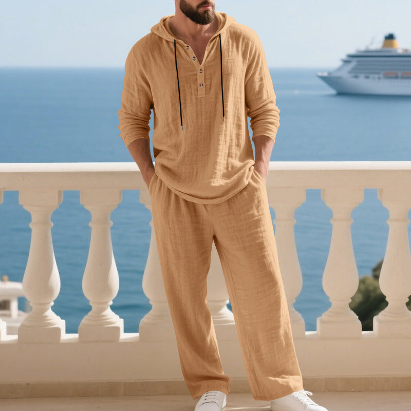 Maoray - Set Casual cu Hanorac și Pantaloni