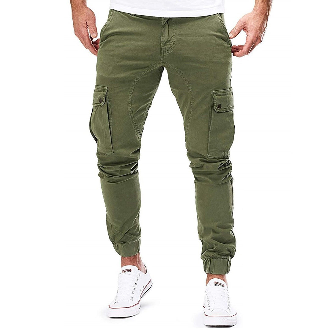 Folke - Pantaloni Cargo largi cu Buzunar