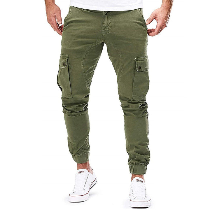 Folke - Pantaloni Cargo largi cu Buzunar