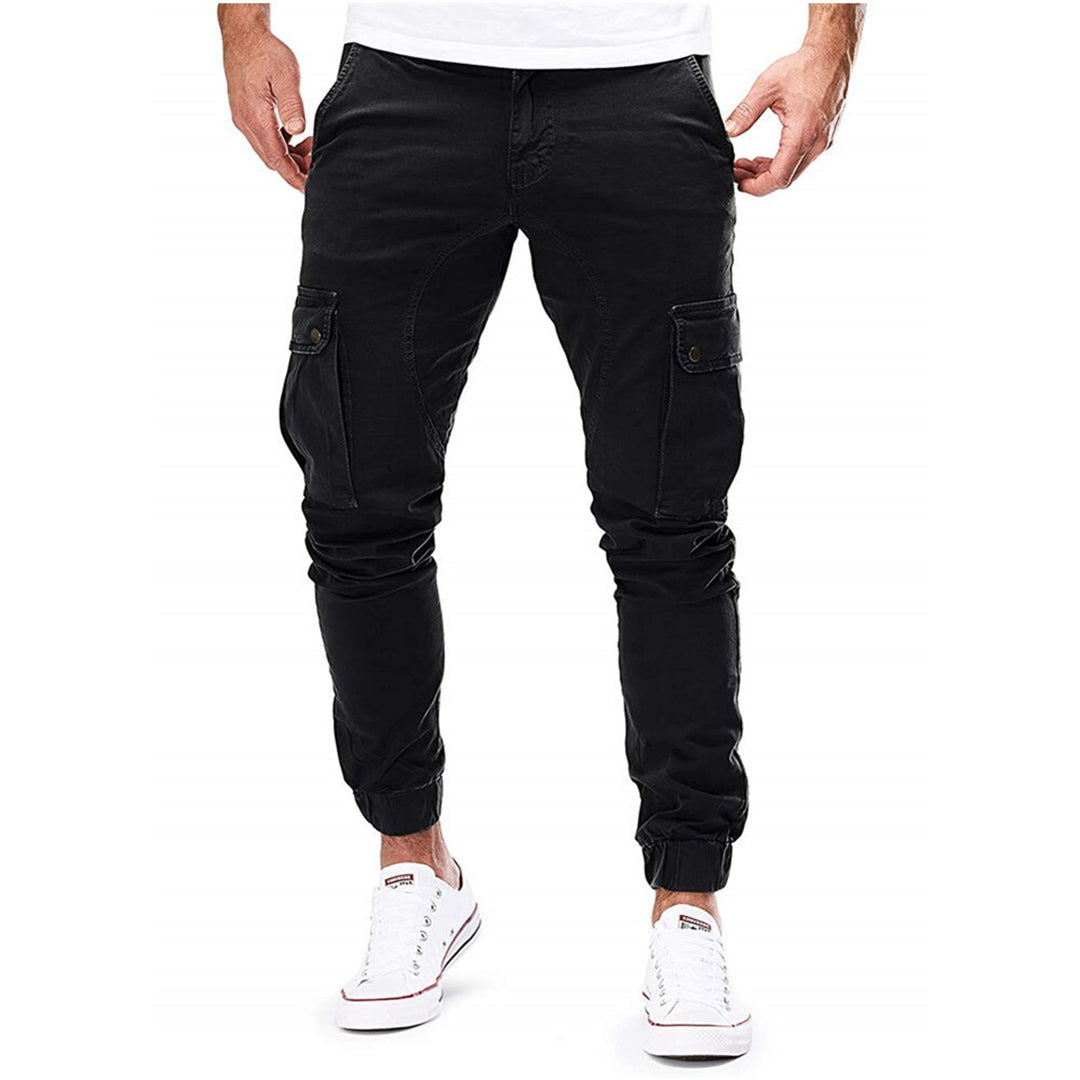 Folke - Pantaloni Cargo largi cu Buzunar