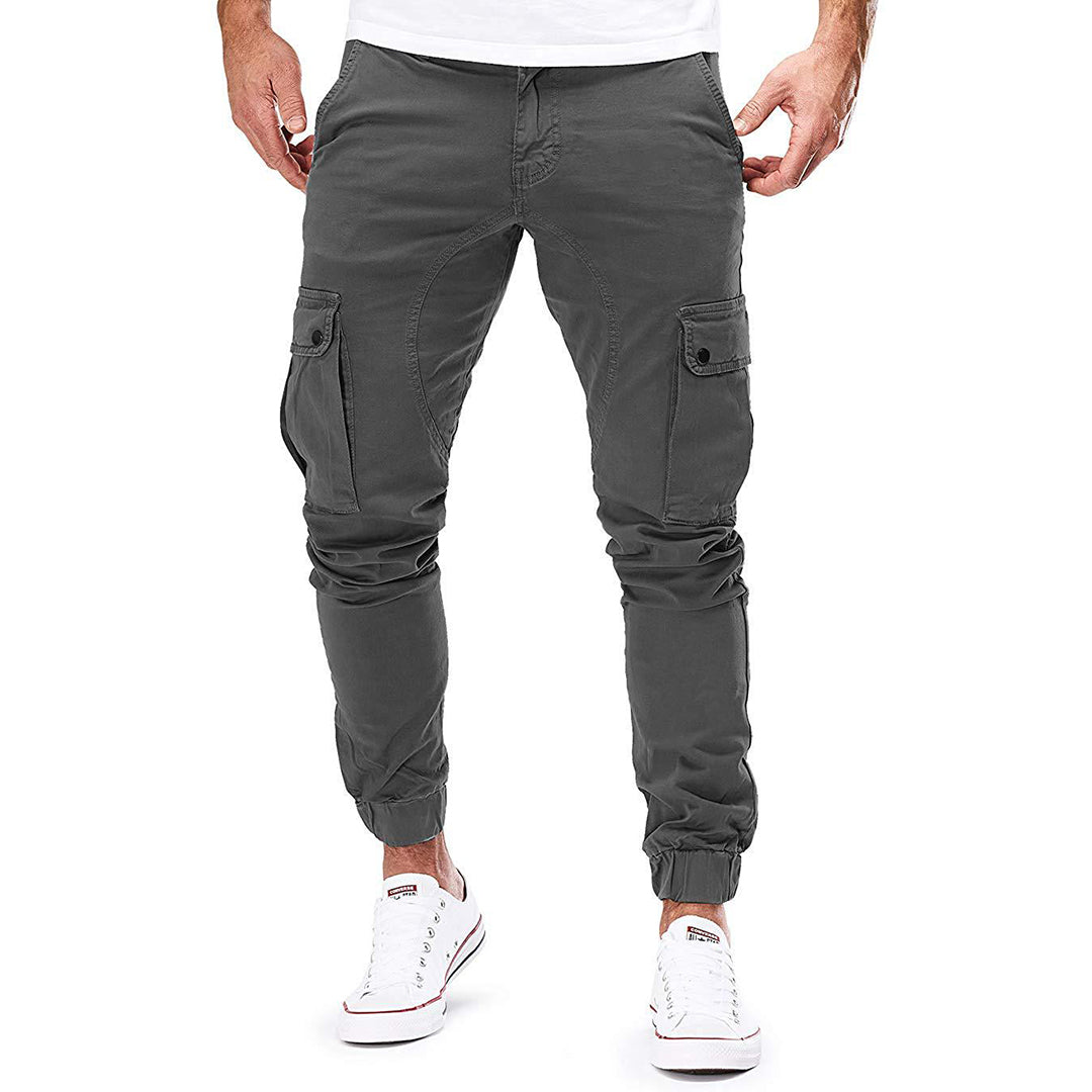 Folke - Pantaloni Cargo largi cu Buzunar