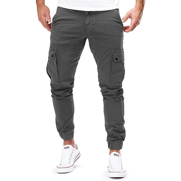Folke - Pantaloni Cargo largi cu Buzunar