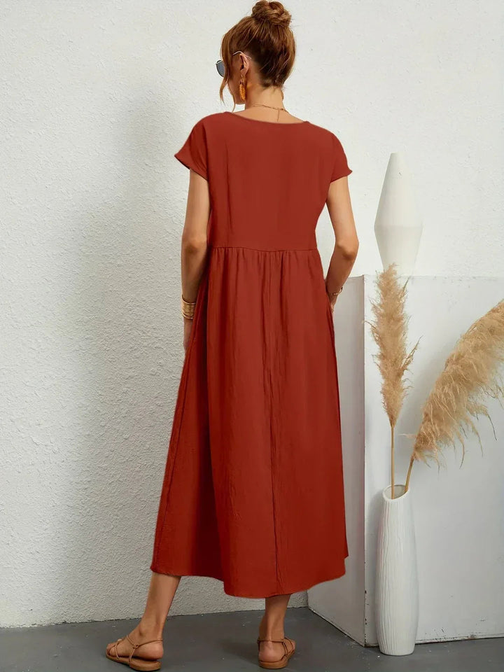 Cintia - Rochie Midi Cazual