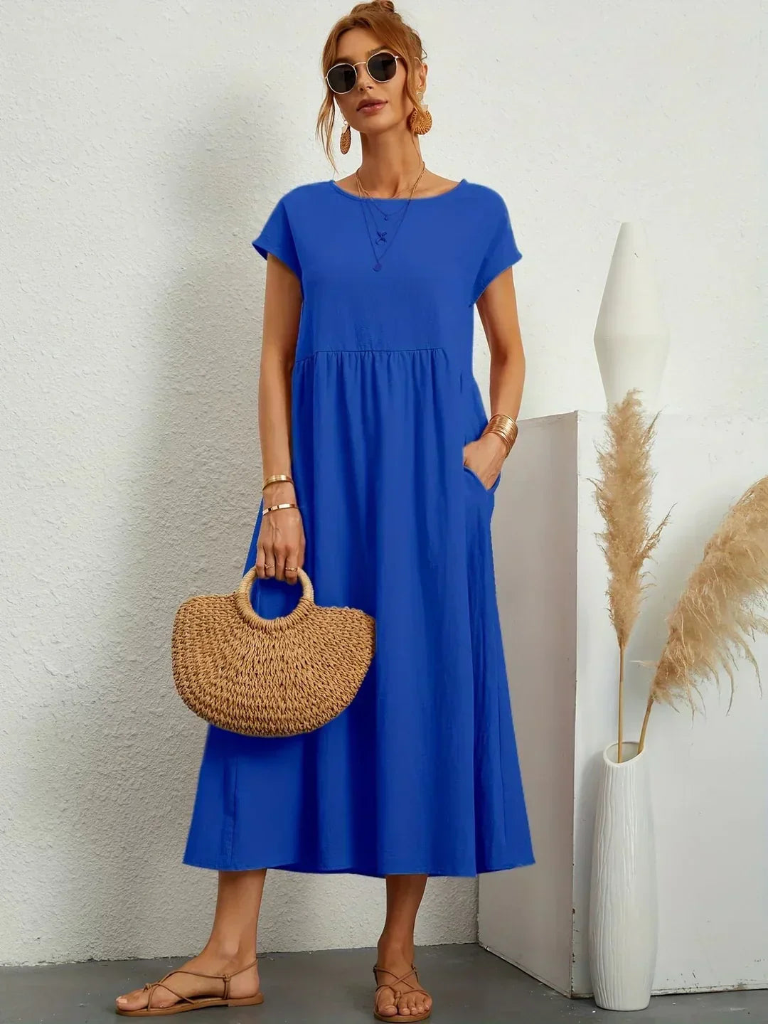 Cintia - Rochie Midi Cazual