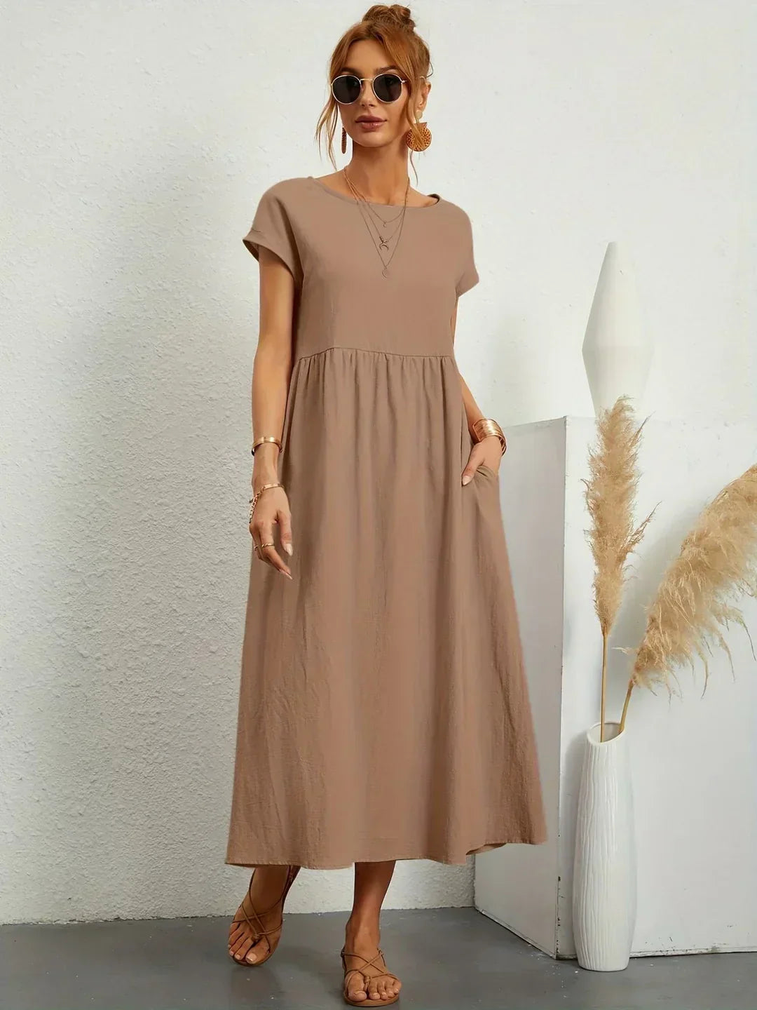 Cintia - Rochie Midi Cazual